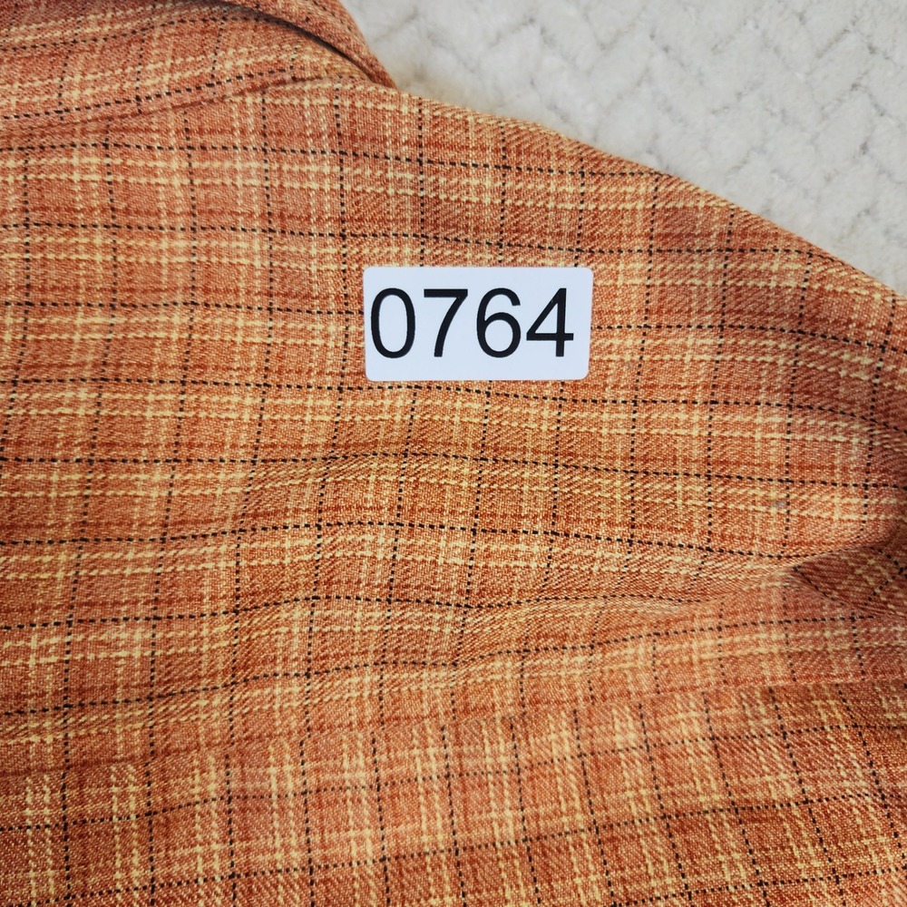 ExOfficio Men's Plaid Long Sleeve Button Up Shirt Size XL - Picture 8 of 8